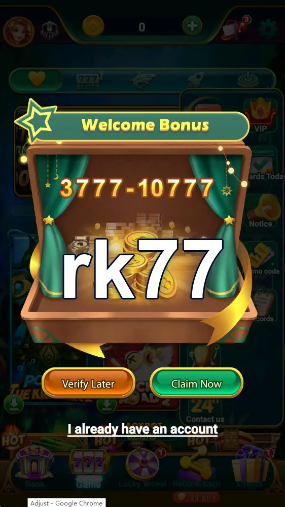 rk77 Masuk